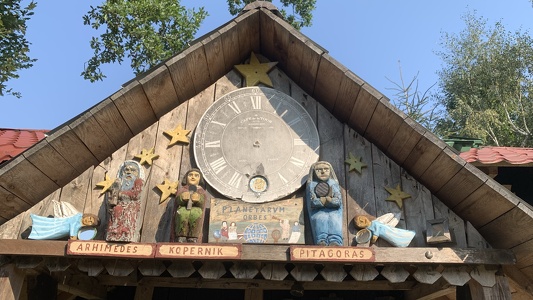 Display at Workshop Door - Visionary Art Environment by Józef Chełmowski