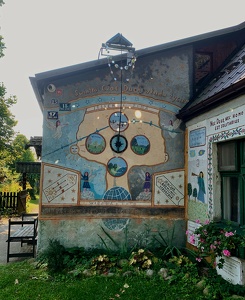 Sundial at Visionary Art Environment by Józef Chełmowski, Poland