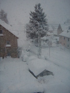 Erzgebirge Winter 2010/11 - so much snow