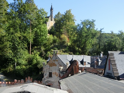 Burg und Schloss Horní hrad - Hauenštejn, CZ