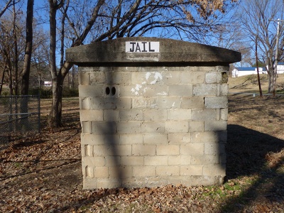 The Jail at Historic Calico Rock (Peppersauce Ghost Town), AR