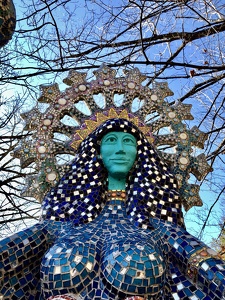 Mardi Gras Statue - Downtown Eureka Springs, AR