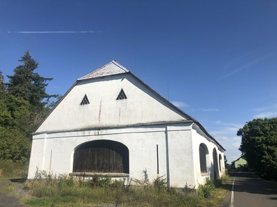 Barn with Face