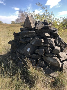 Memorial at Burberg (Úhošť (Kadaň), CZ)