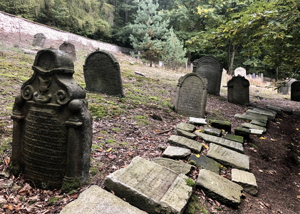 Jewish cemetery in Hroznětín (CZ)