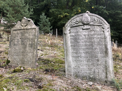 Jewish cemetery in Hroznětín (CZ)