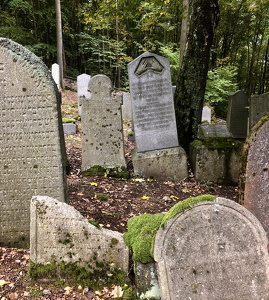 Jewish cemetery in Hroznětín (CZ)