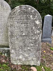 Jewish cemetery in Hroznětín (CZ)