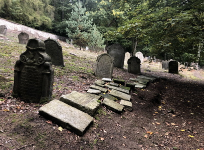 Jewish cemetery in Hroznětín (CZ)