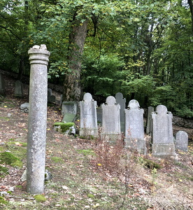 Jewish cemetery in Hroznětín (CZ)