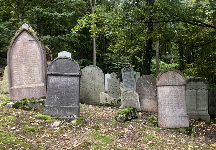 Jewish cemetery in Hroznětín (CZ)