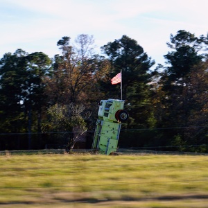 Fire Engine in the Ground, US 70 AR