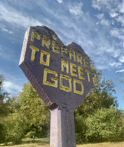 Harrison Mayes Marker outside Conway, AR