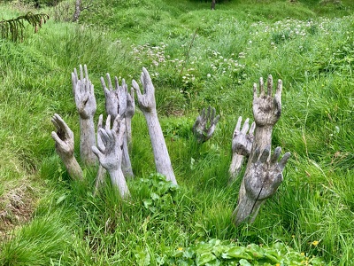 Königsmühle, Land Art, Abandoned Village, CZ