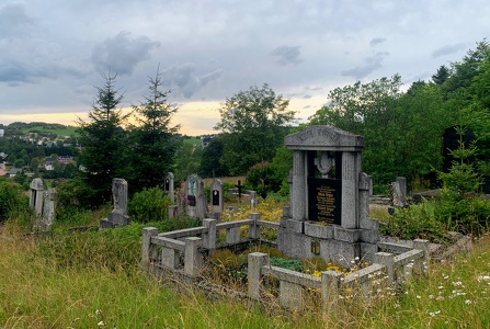 Forest Cemetery in České Hamry, CZ