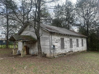 Old Church or School Building, Countryside, Central Arkansas