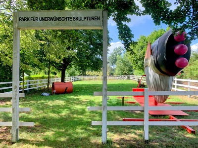 Park für unerwünschte Skulpturen, Tewel, Germany