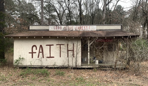 Abandoned fAITH Church Trailer, Arkansas