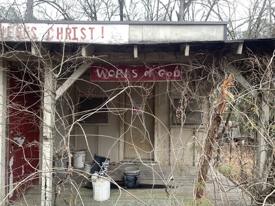 Abandoned fAITH Church Trailer, Arkansas