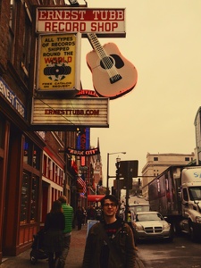 Me @ Ernest Tubb Record Store, Nashville, Downtown