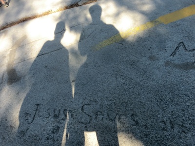 Graffiti at Stone Mountain, GA