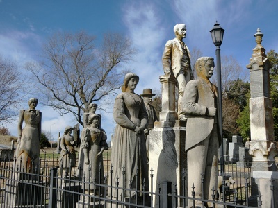 Wooldridge Monuments - "The Strange Procession Which Never Moves."