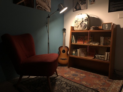 Music Listening Room - Bone Music Exhibition, Villa Heike (Berlin-Hohenschönhausen)