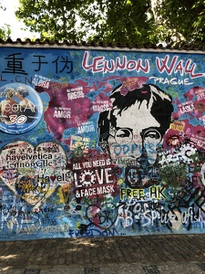 Lennon Wall Prague