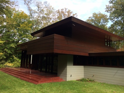 Bachman-Wilson House by Frank Lloyd Wright  at Crystal Bridges Museum of American Art