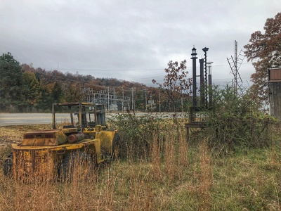 Finton Shaw, Abandoned Art Environment, Metal Workshop, Conway Arkansas (2021)