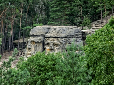 Čertí hlavy (Teufelsköpfe)