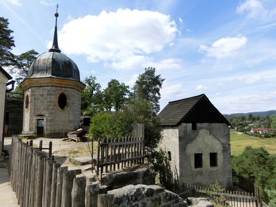 Einsiedlerstein, Hermit's Rock, Hrad Sloup, CZ