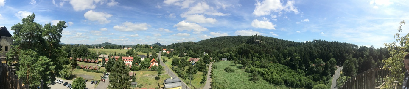 Einsiedlerstein, Hermit's Rock, Hrad Sloup, CZ