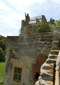 Einsiedlerstein, Hermit's Rock, Hrad Sloup, CZ