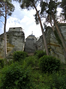 Einsiedlerstein, Hermit's Rock, Hrad Sloup, CZ