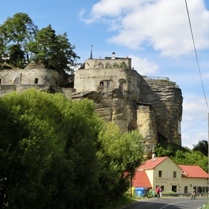 Einsiedlerstein, Hermit's Rock, Hrad Sloup, CZ