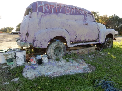 Wes-Man's Truck: Painted Every Day