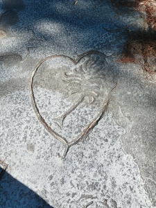 Graffiti at Stone Mountain, GA