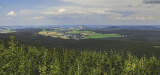 Richtung Fichtelberg