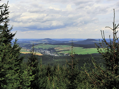 Richtung Fichtelberg