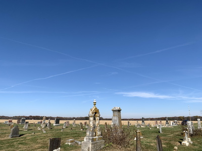 Whetstone Cemetery and Prairie Sky, IL