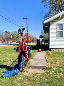 Halloween Decoration, Casey, IL